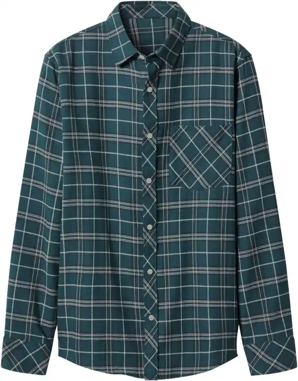 Bild 2 von Herren-Flanell-Freizeithemd