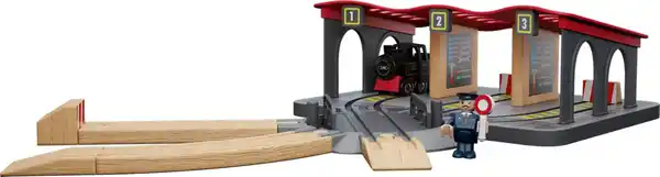 Bild 3 von KIDLAND® »Lokschuppen« Erweiterungs-Set, 13-teilig