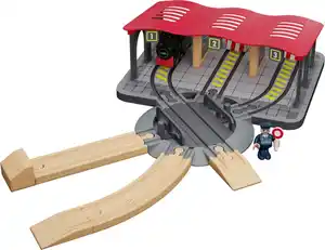 KIDLAND® »Lokschuppen« Erweiterungs-Set, 13-teilig