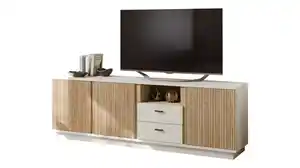TV - Lowboard beige - Eiche - 200 cm TV-Board - MOSANO