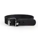 Bild 1 von Das Lederband Halsband Weinheim schwarz 52 cm, 3 cm