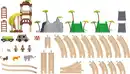 Bild 3 von KIDLAND® Eisenbahn-Set »Dschungel«, 35-teilig