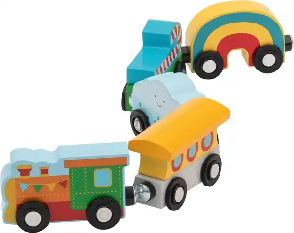 Bild 2 von KIDLAND® Holzeisenbahn-Zug, 5-teilig