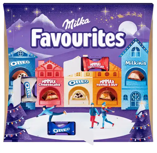 Bild 1 von MILKA Favourites Adventskalender, 206-g-Packg.