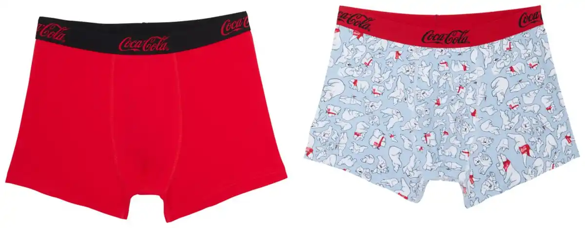 Bild 3 von Herren-Retroshorts »Coca-Cola«, 2-St.-Packg.