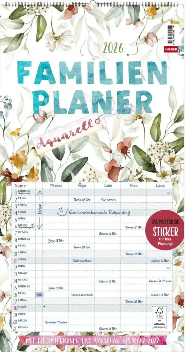 Bild 1 von XXL-Familienplaner 2026