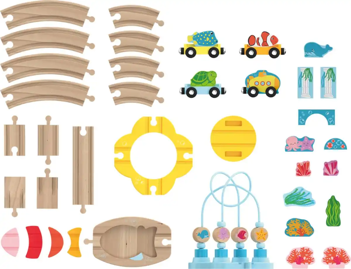 Bild 4 von KIDLAND® »Meine erste Bahn« Unterwasser-Set, 34-teilig