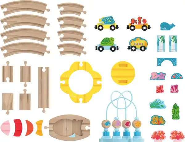 Bild 4 von KIDLAND® »Meine erste Bahn« Unterwasser-Set, 34-teilig