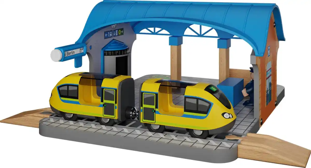 Bild 1 von KIDLAND® »Bahnhof« Erweiterungs-Set, 8-teilig