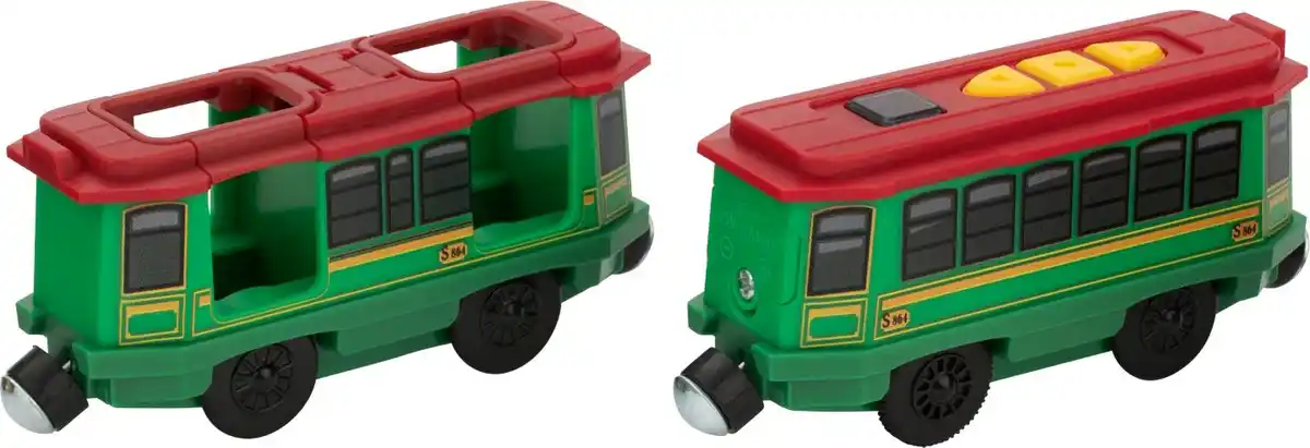 Bild 1 von KIDLAND® Ferngesteuerte Straßenbahn, 4-teilig