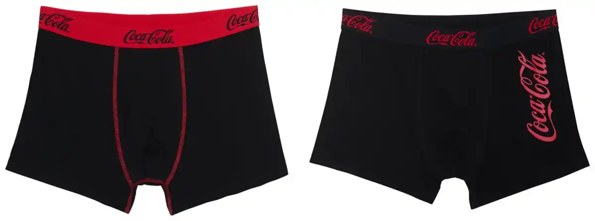 Bild 2 von Herren-Retroshorts »Coca-Cola«, 2-St.-Packg.