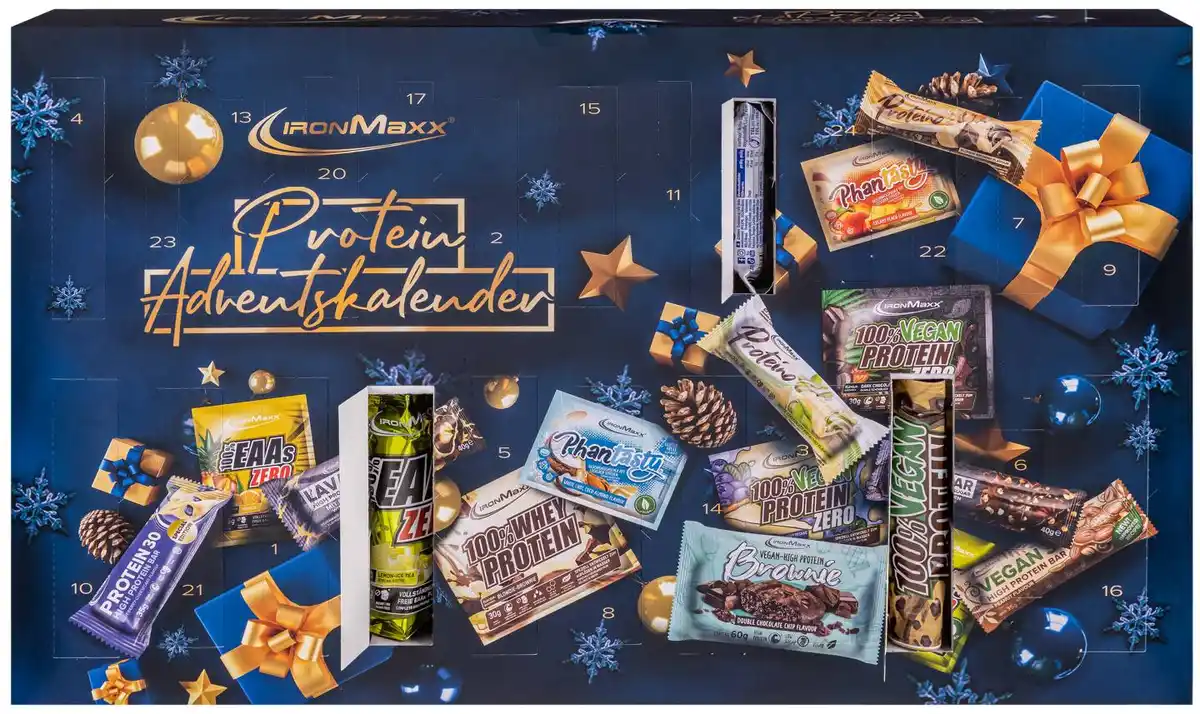 Bild 1 von IRONMAXX Protein-Adventskalender, 720-g-Packg.