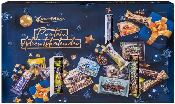 Bild 1 von IRONMAXX Protein-Adventskalender, 720-g-Packg.