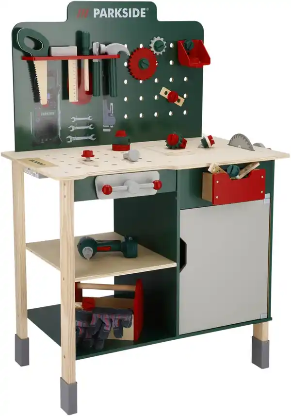 Bild 4 von KIDLAND® Parkside-Werkbank, 74-teilig