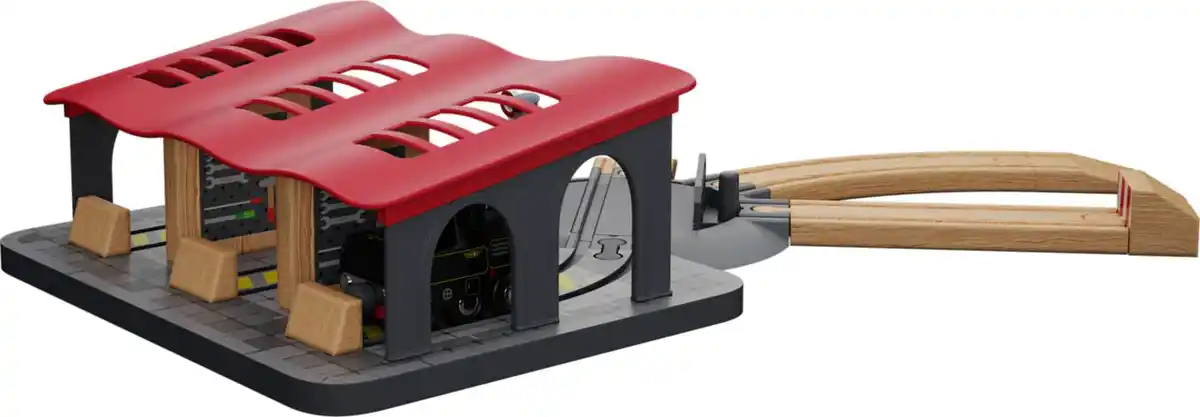 Bild 2 von KIDLAND® »Lokschuppen« Erweiterungs-Set, 13-teilig