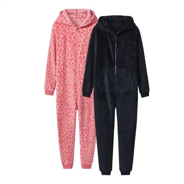 Bild 1 von HIP&HOPPS® Kinder-Plüsch-Overall