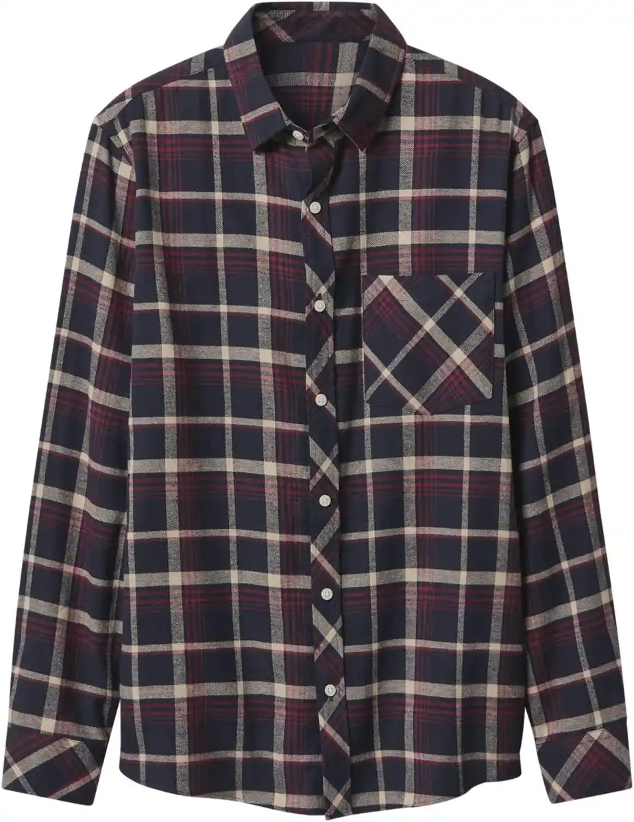 Bild 4 von Herren-Flanell-Freizeithemd