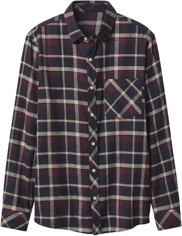 Bild 4 von Herren-Flanell-Freizeithemd