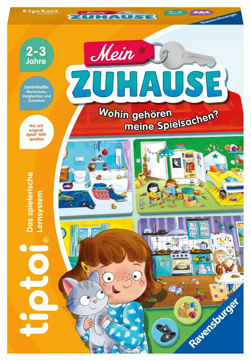 Bild 1 von RAVENSBURGER »Mein Zuhause« tiptoi® Lernspiel