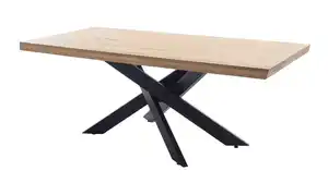 Esstisch Massivholztisch 220 x 100 cm Wildeiche geölt - AHUS