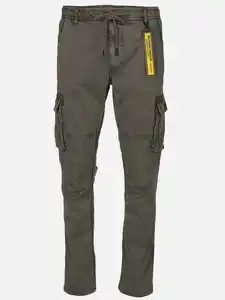 Herren Cargohose mit Komfortbund Grau
