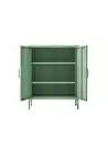 Bild 3 von Metall-Aufbewahrungsschrank Sideboard mit zwei Türen, ca. 101,5 x 80 x 40 cm - Sage
