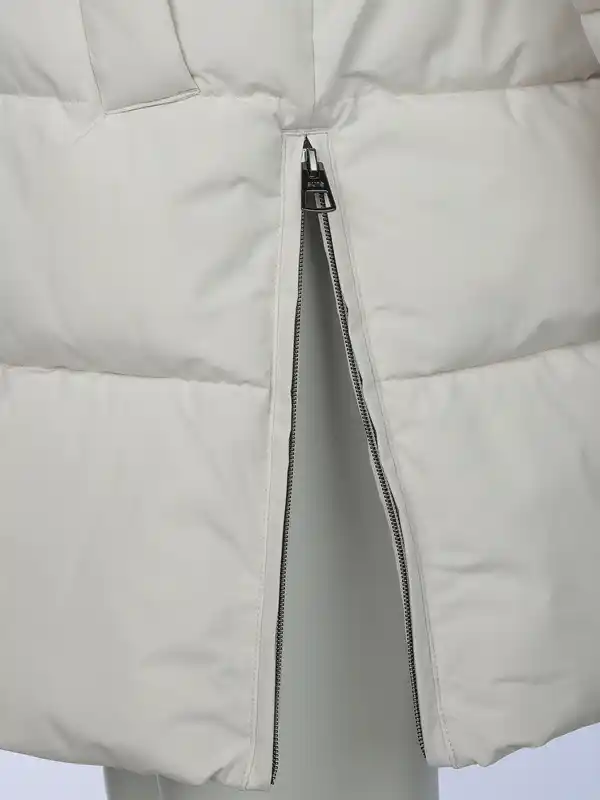 Bild 4 von Damen Steppmantel mit Kapuze Beige