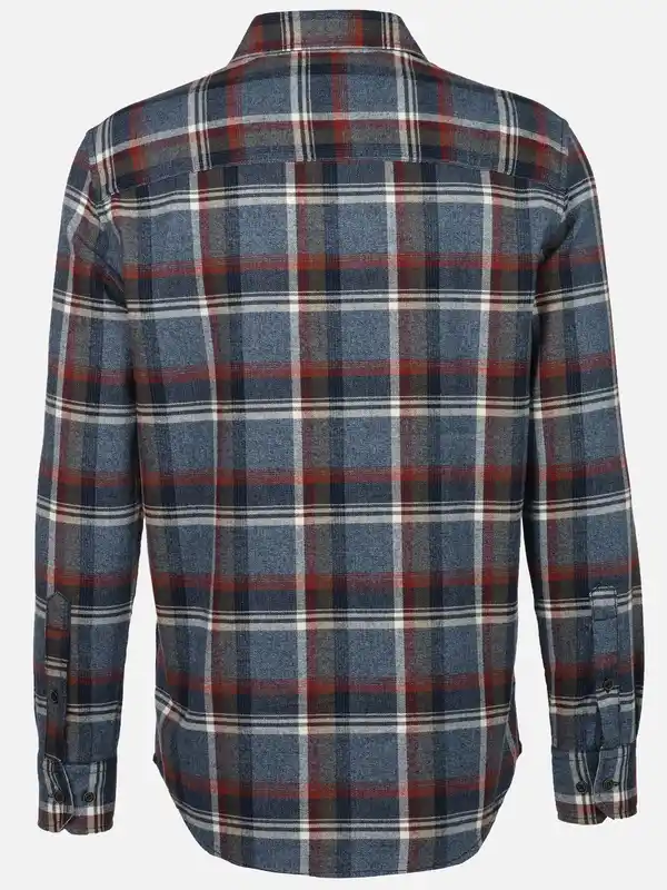 Bild 2 von Herren Flanellhemd Grau