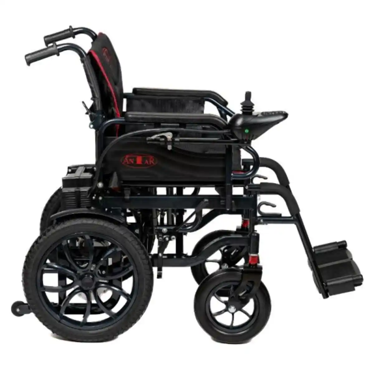 Bild 4 von AT52332 Elektrischer Rollstuhl Schwarz aus Carbonstahl, 2x 250 Watt