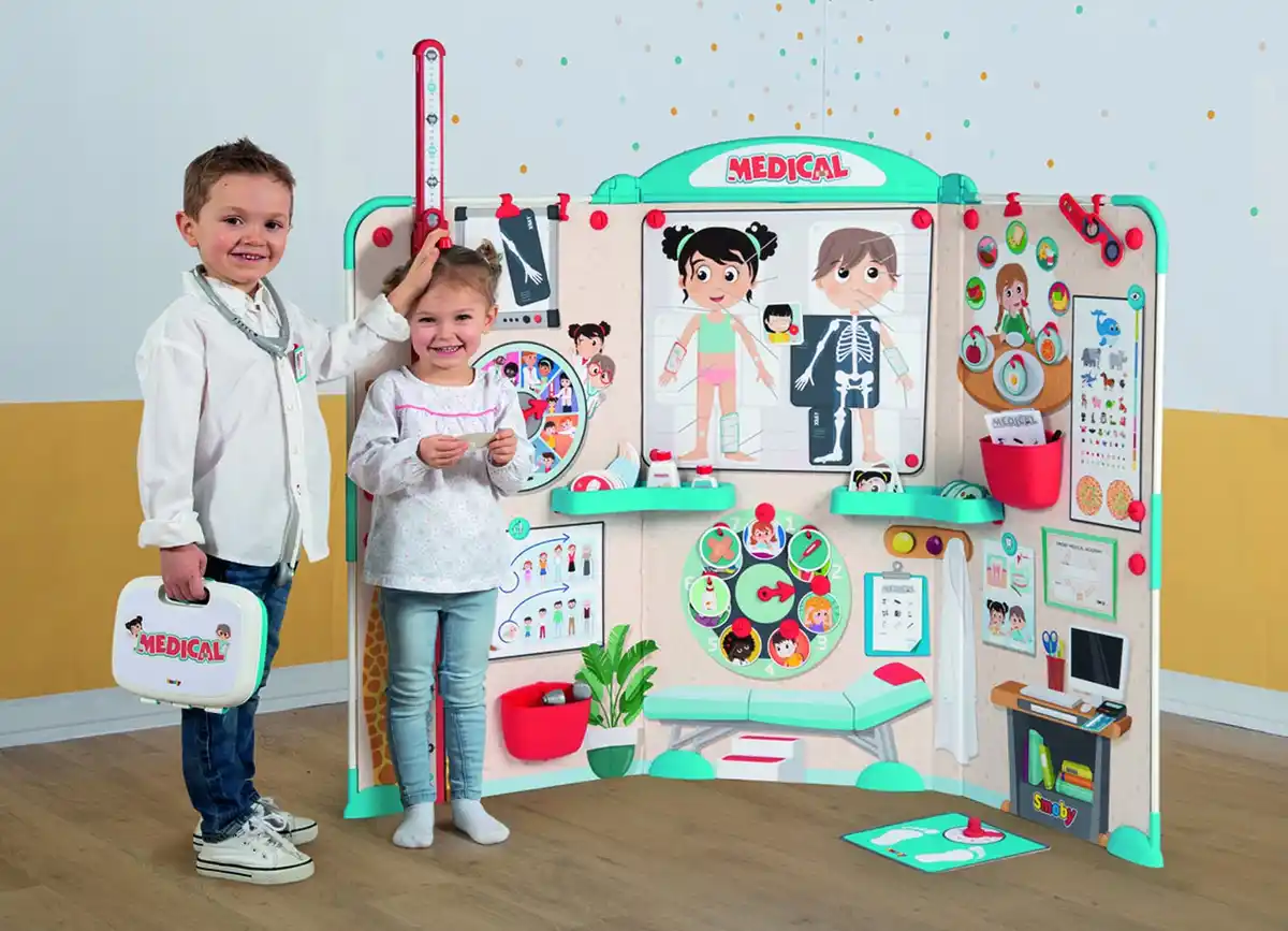 Bild 1 von SMOBY Medizin-Spielset Arztpraxis 65-teilig