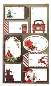 Beschriftungssticker über 30 Sticker