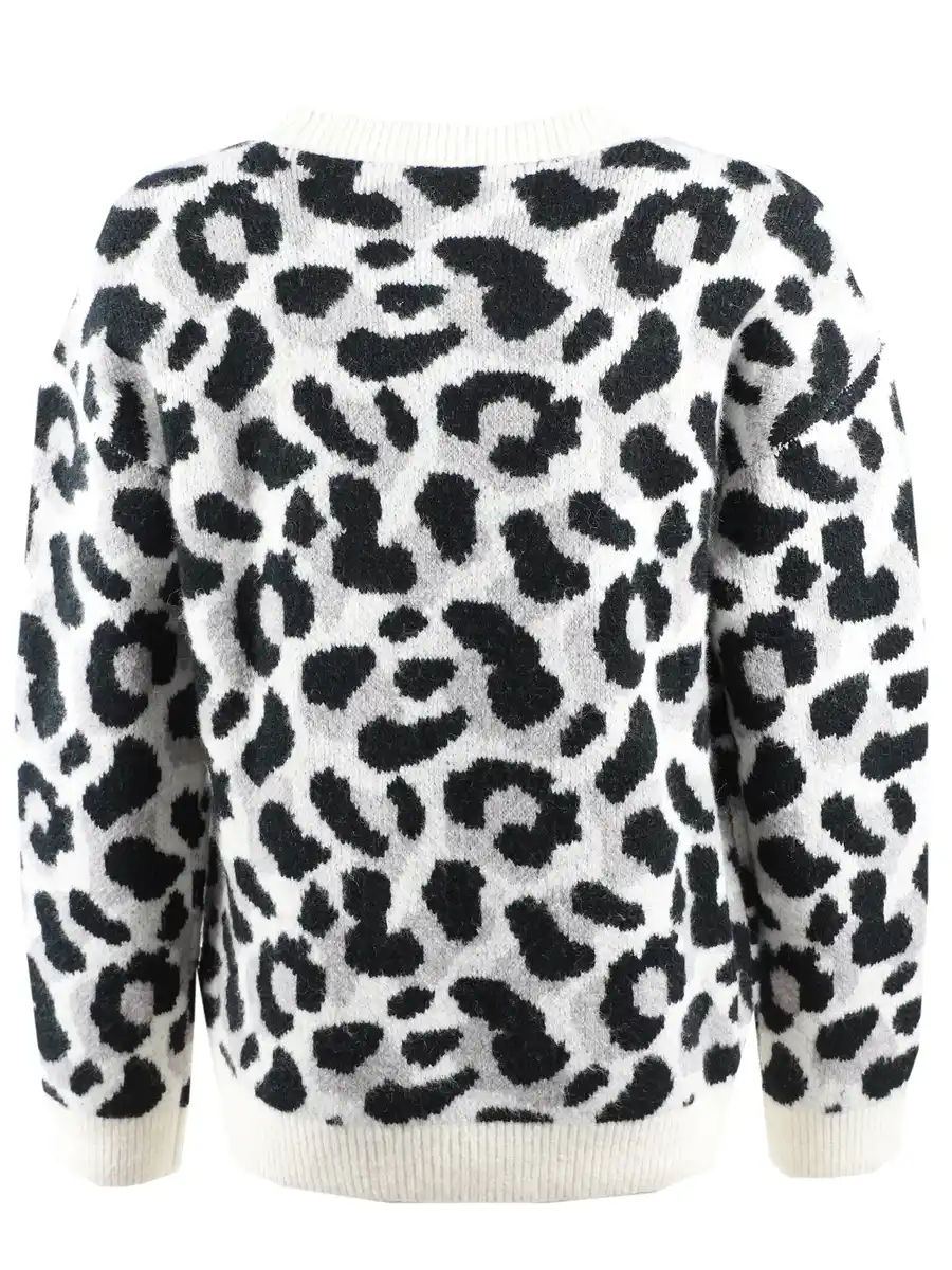 Bild 2 von Mädchen Strickpullover im Loo Look Schwarz