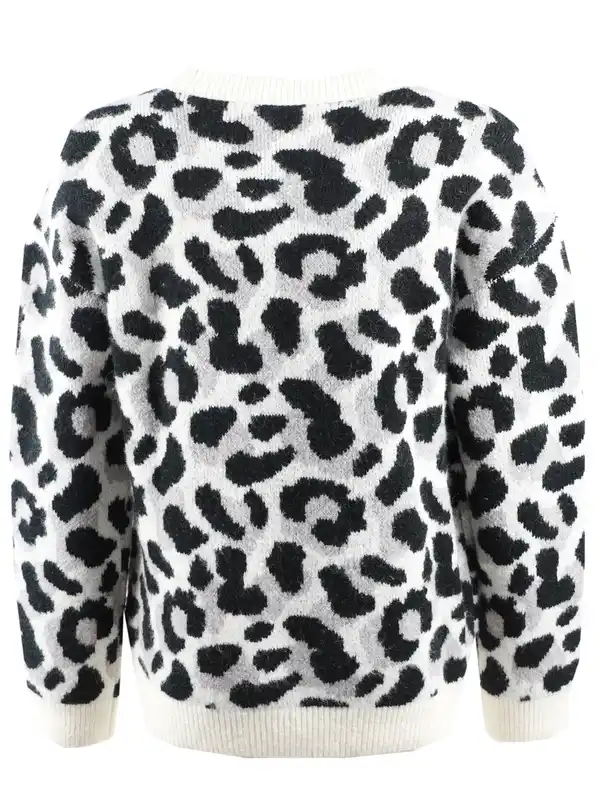 Bild 2 von Mädchen Strickpullover im Loo Look Schwarz