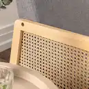 Bild 4 von 2-Sitzer Sofa, Doppelsofa mit Armlehne, ca. 115L x 76,5B x 76,5H cm - Grau