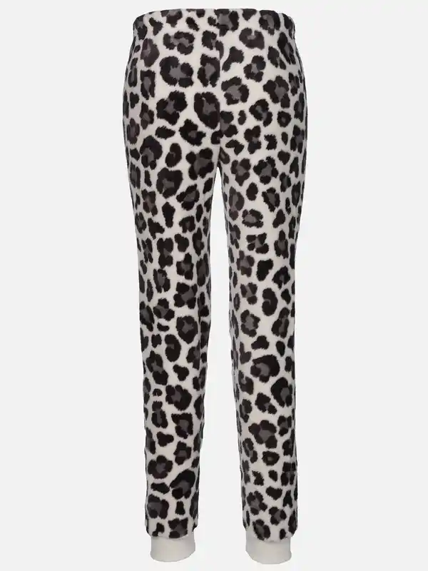 Bild 2 von Damen Kuschelfleecehose mit Motiv Grau