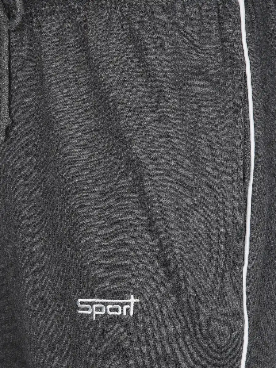 Bild 4 von Herren Jogginghose mit Bündchen Grau