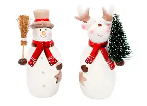 Schneemann oder Rentier