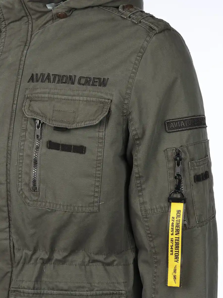 Bild 4 von Herren Fieldjacke wattiert Oliv