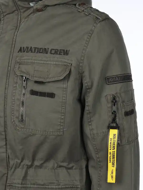 Bild 4 von Herren Fieldjacke wattiert Oliv