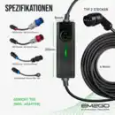Bild 2 von EM2GO Uni-Mobile EV-Ladekabel 16 kW