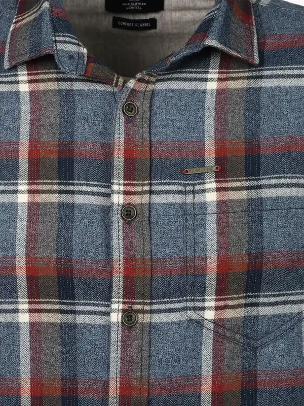 Bild 3 von Herren Flanellhemd Grau