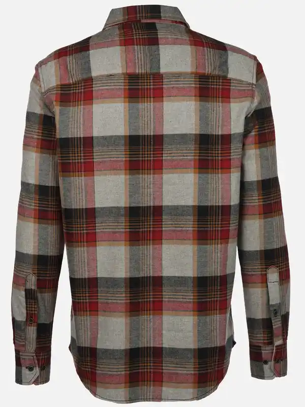 Bild 2 von Herren Flanellhemd Rot