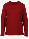 Bild 1 von Damen Flauschshirt unifarben Rot