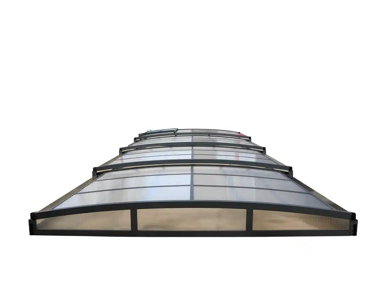 Bild 4 von Poolüberdachung "Aqualina" aus Aluminium, ca. 8,81 x 3,26 x 0,8 m