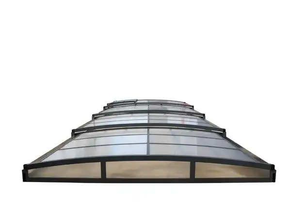 Bild 4 von Poolüberdachung "Aqualina" aus Aluminium, ca. 8,81 x 3,26 x 0,8 m