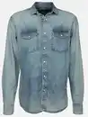 Bild 1 von Herren Jeanshemd mit Brusttaschen Blau