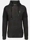 Bild 1 von Herren Pullover mit Schalkragen Schwarz