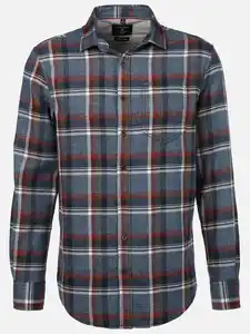 Herren Flanellhemd Grau