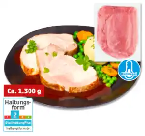 Frischer Schweinerückenbraten*