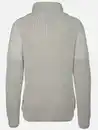 Bild 2 von Herren Pullover mit Schalkragen Weiß